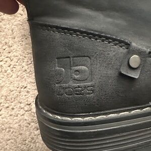 Joe's Jeans Dark Gray Men's Boots